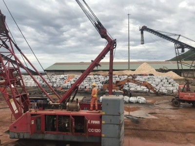 Đại lý tàu biển cho các tàu chở hàng Quặng vàng tại Cảng Vũng Áng